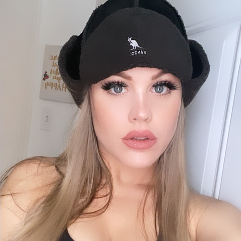 Rare Vintage Black Kangol ushanka